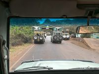 Einfahrt zum Ngorongoro Schutzgebiet