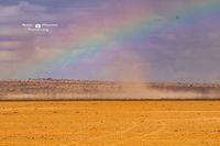 Regenbogen &uuml;ber dem Amboseli Nationalpark